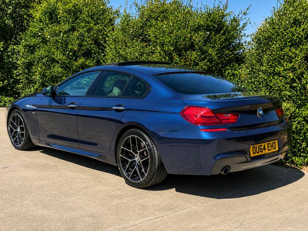 BMW 6 Series Gran Coupe 3.0 640D M Sport Gran Coupe Blue