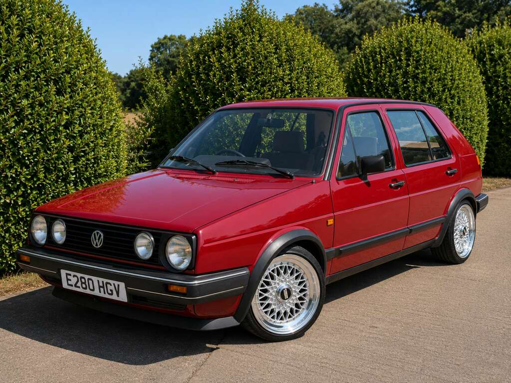Volkswagen Golf Gti 2-Door White #1