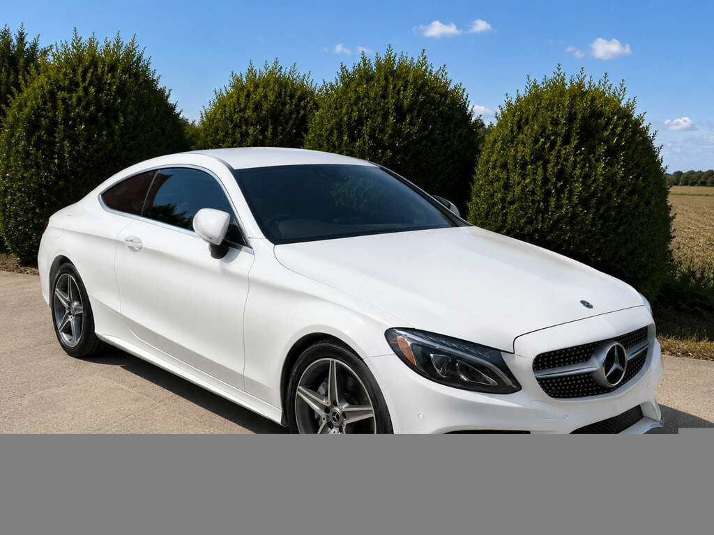 Mercedes-Benz C Class 2.1 C 220 Amg Line D White