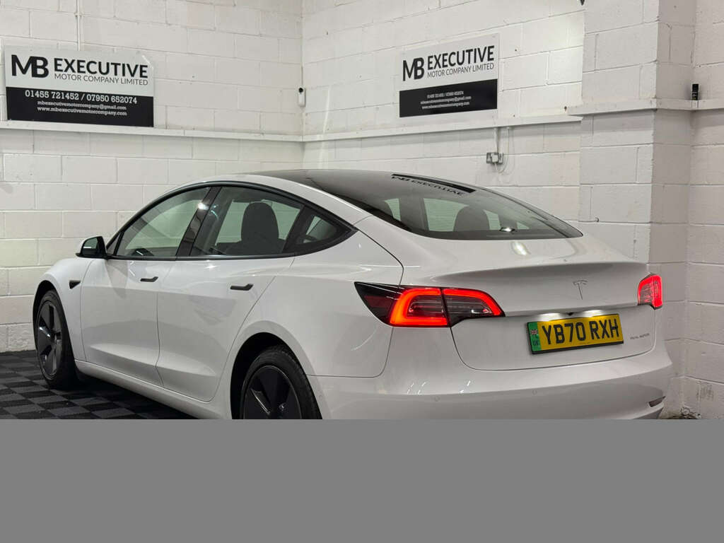 Tesla Model 3 Model 3 Long Range Awd 4Wd White #3