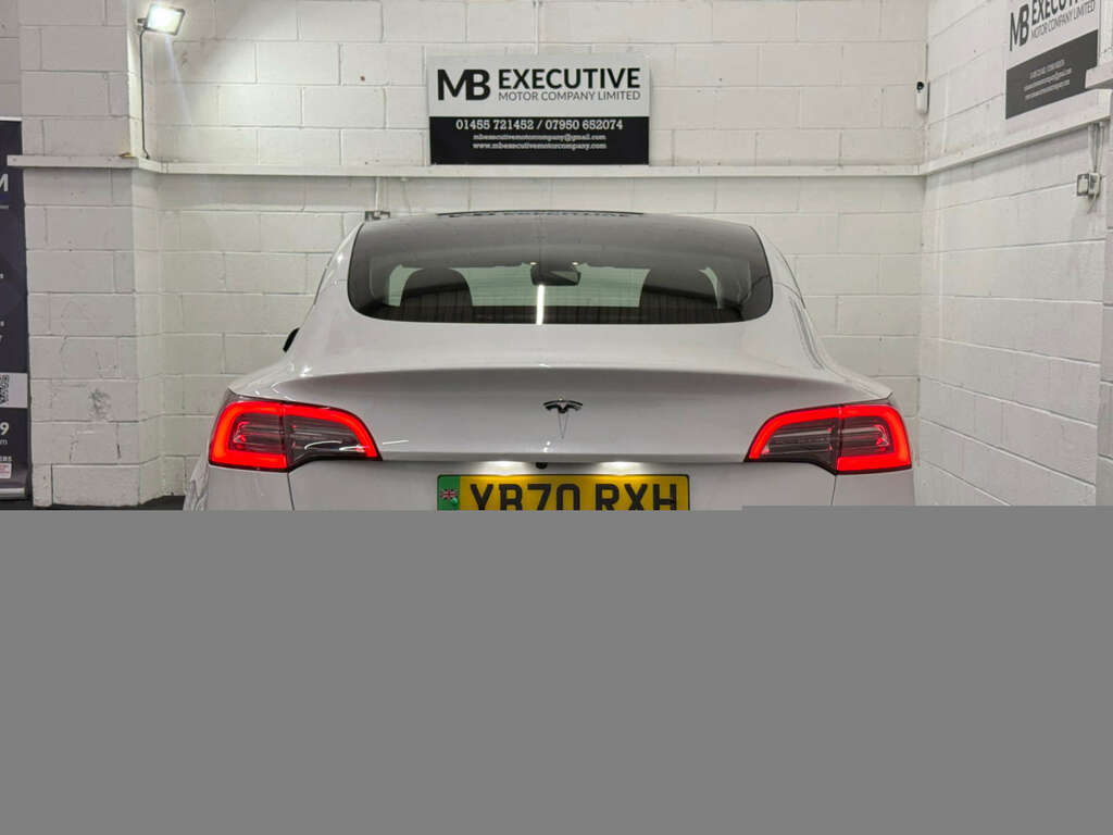 Tesla Model 3 Model 3 Long Range Awd 4Wd White #2