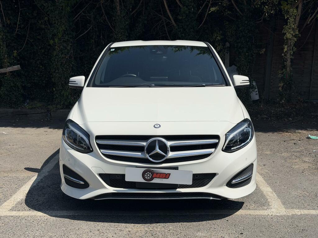 Mercedes-Benz B Class 1.6 B180 Sport Mpv 7G-dct Euro 6 S S White #4