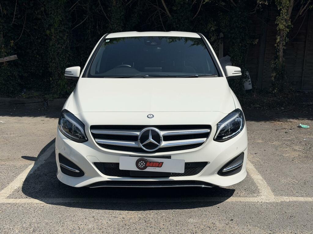 Mercedes-Benz B Class 1.6 B180 Sport Mpv 7G-dct Euro 6 S S White #3