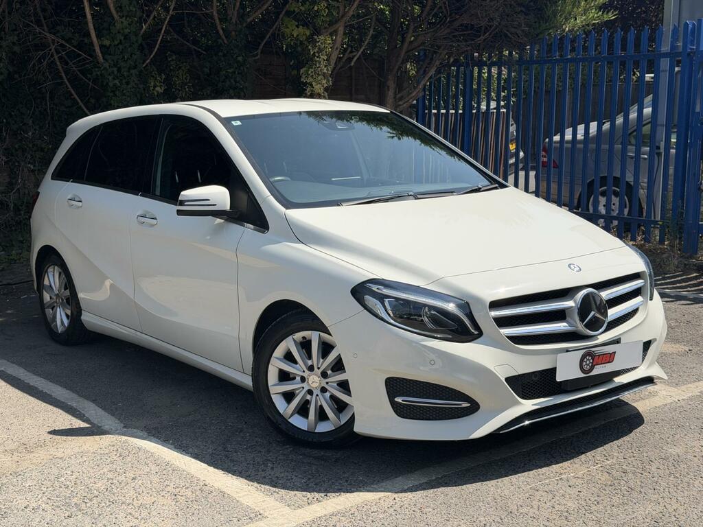 Mercedes-Benz B Class 1.6 B180 Sport Mpv 7G-dct Euro 6 S S White #2