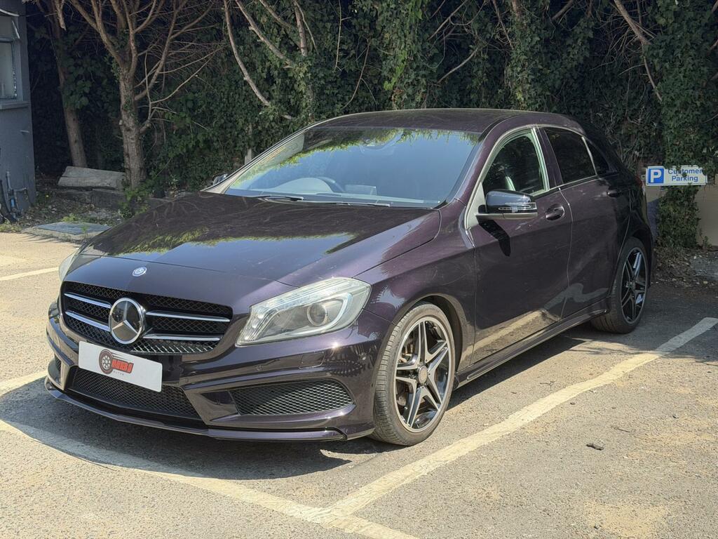 Mercedes-Benz A Class 1.6 A180 Sport Hatchback 7G-dct Euro 6 LA14JSZ Purple #6