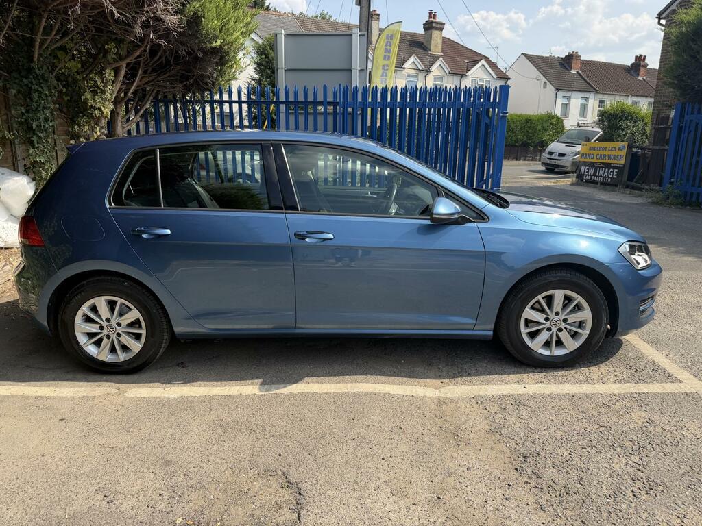 Volkswagen Golf 1.2 Tsi Bluemotion Tech S Hatchback Dsg LB63UXS Blue #6
