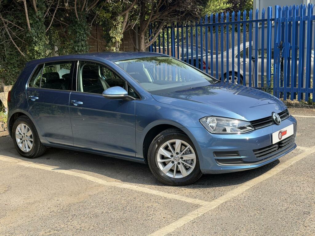 Volkswagen Golf 1.2 Tsi Bluemotion Tech S Hatchback Dsg LB63UXS Blue #5