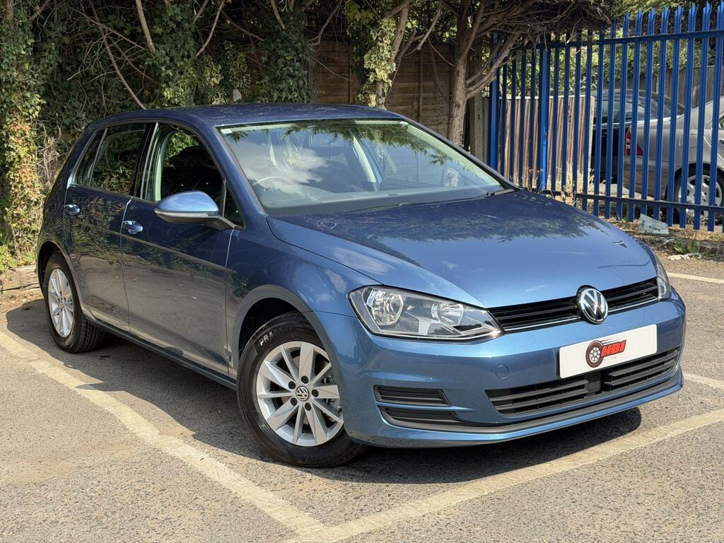 Volkswagen Golf 1.2 Tsi Bluemotion Tech S Hatchback Dsg LB63UXS Blue #3