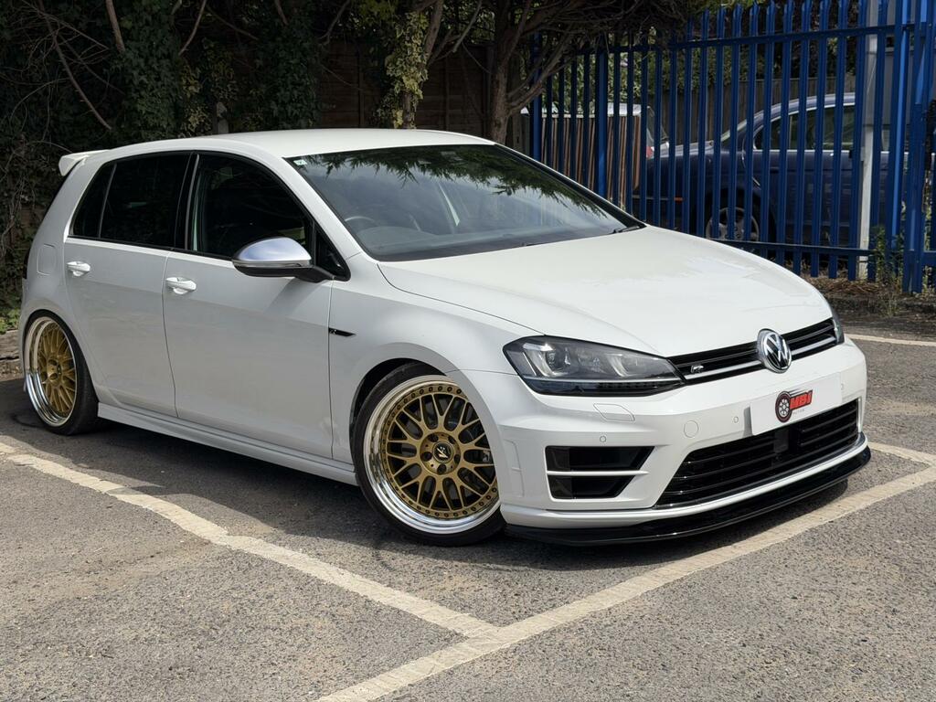 Volkswagen Golf R White #2