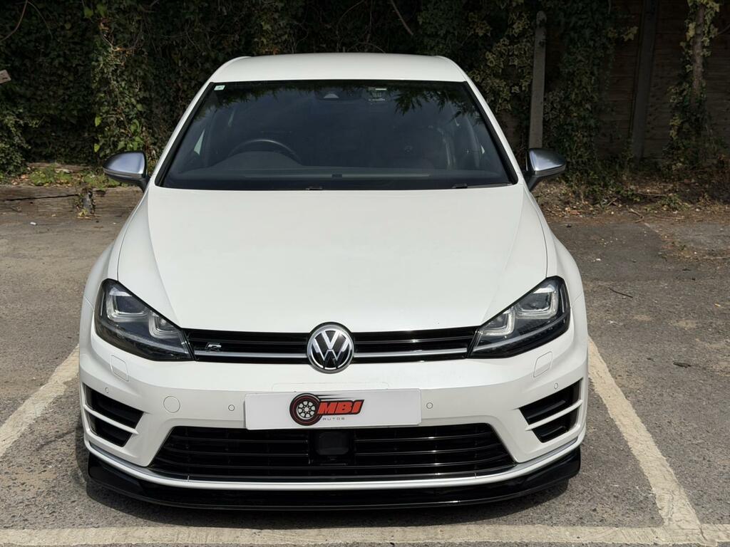 Volkswagen Golf R White #3