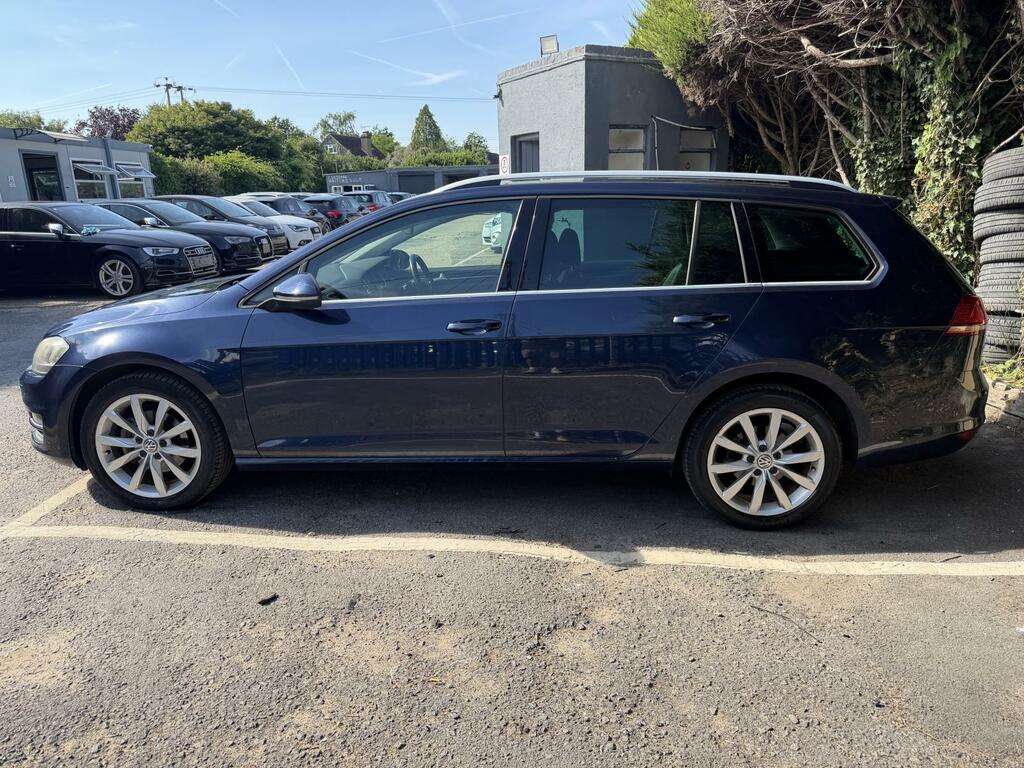 Volkswagen Golf 1.4 Tsi Bluemotion Tech Moda Hatchback Blue #4