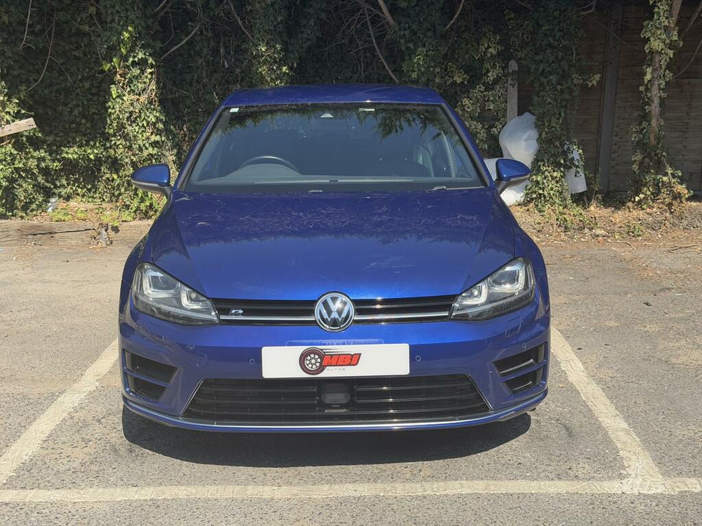 Volkswagen Golf 2.0 Tsi Bluemotion Tech R Hatchback Dsg Blue #3