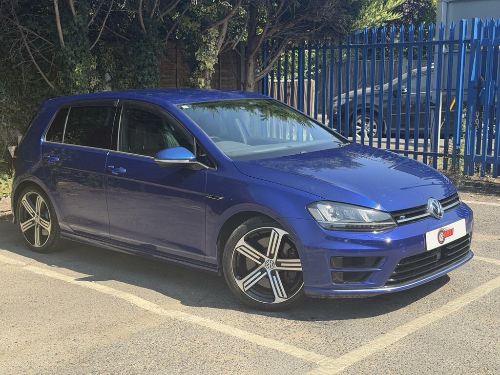 Volkswagen Golf 2.0 Tsi Bluemotion Tech R Hatchback Dsg Blue #4