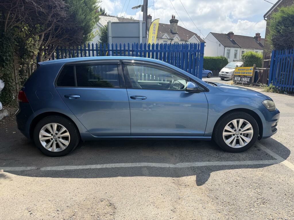 Volkswagen Golf 1.2 Tsi Bluemotion Tech S Hatchback Dsg  Blue #5