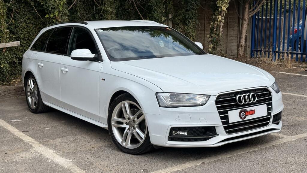 Audi A4 Avant S Line White