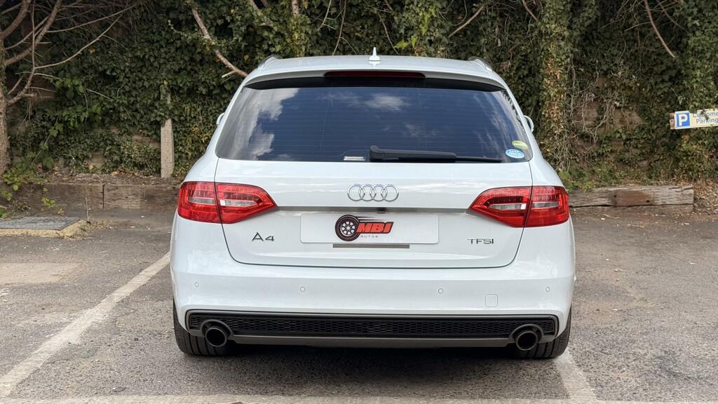 Audi A4 Avant S Line White #6