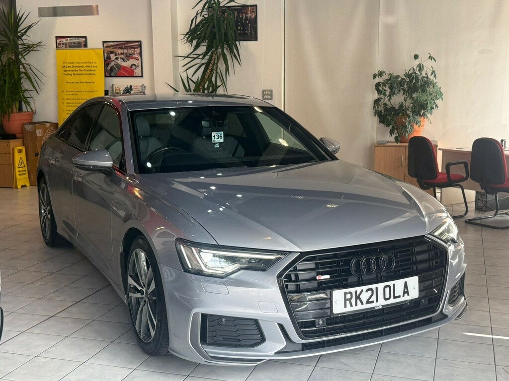 Audi A6 Saloon 2.0 Tdi 40 S Line Silver #2