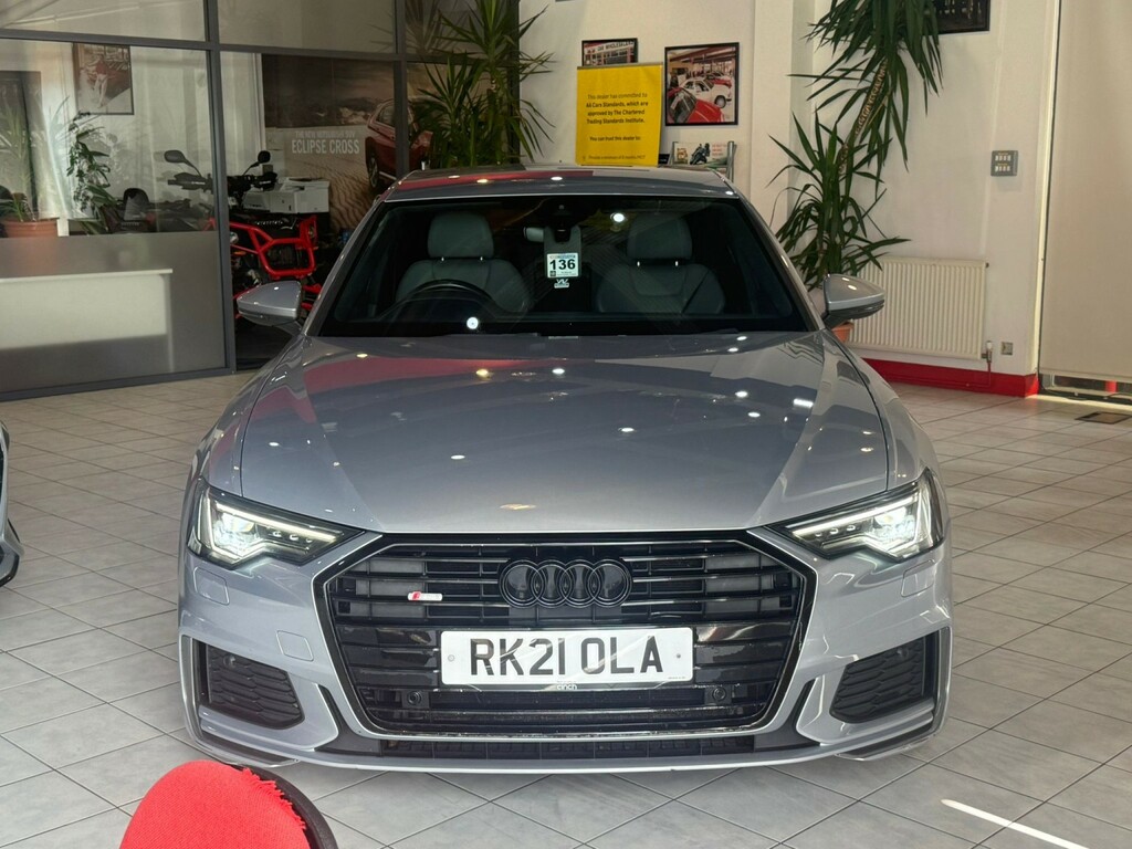 Audi A6 Saloon 2.0 Tdi 40 S Line Silver #3