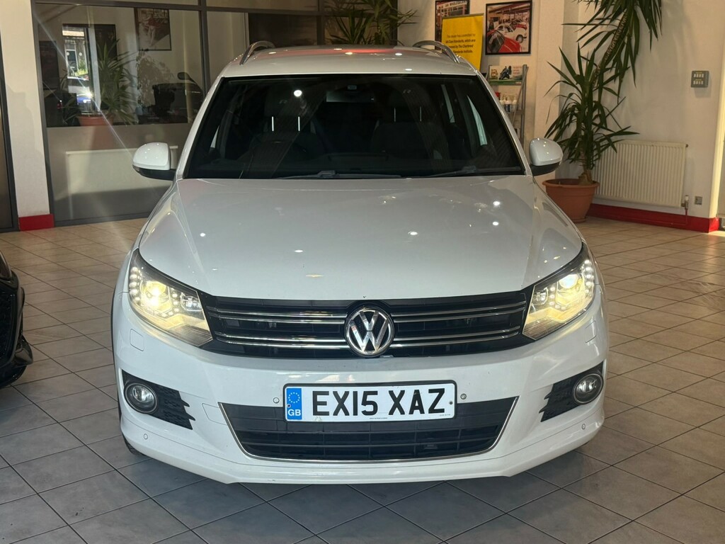 Volkswagen Tiguan 2.0 Tdi Bluemotion Tech R-line EX15XAZ White #4