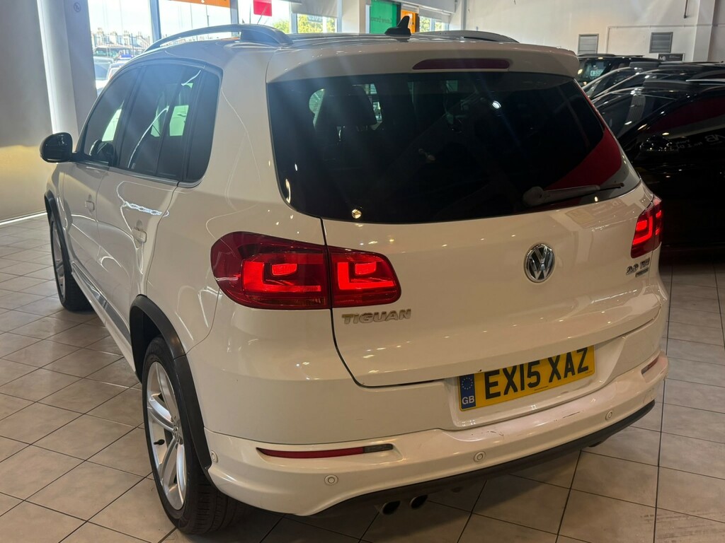 Volkswagen Tiguan 2.0 Tdi Bluemotion Tech R-line EX15XAZ White #6