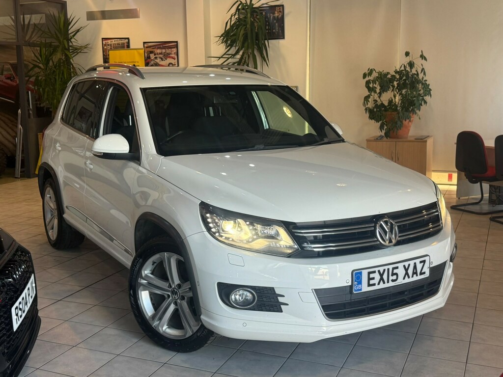 Volkswagen Tiguan 2.0 Tdi Bluemotion Tech R-line White
