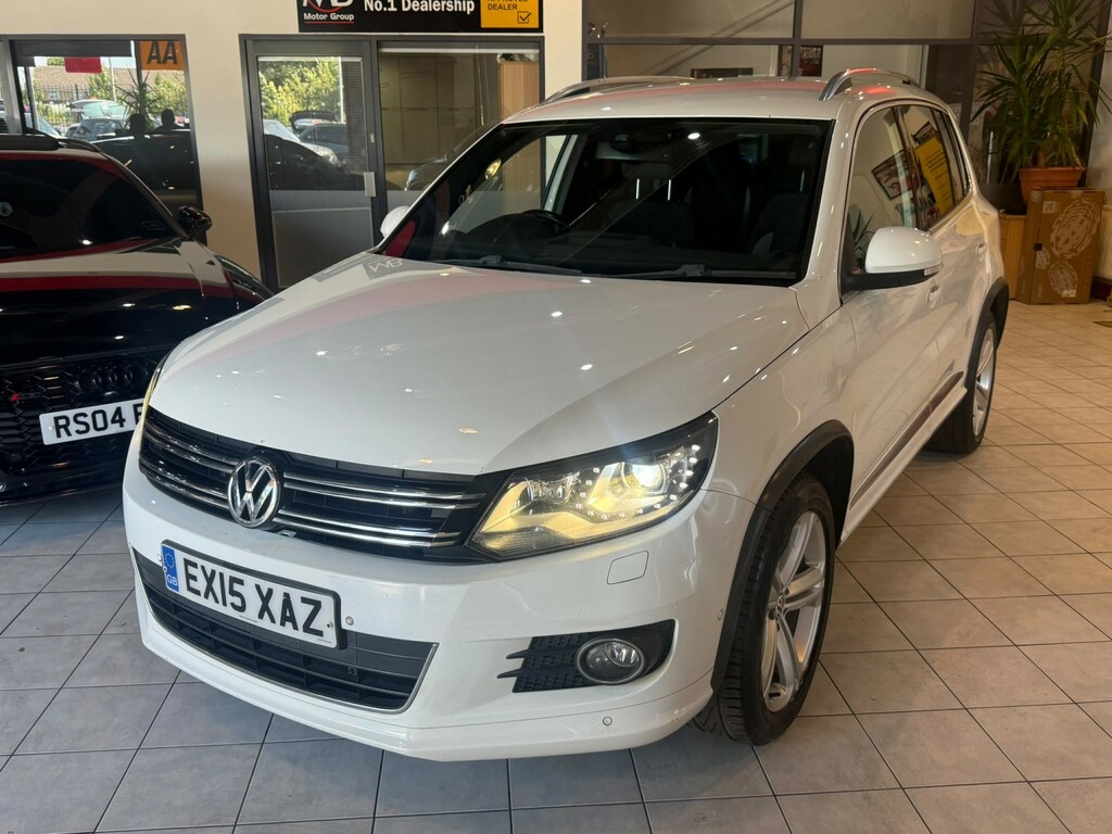 Volkswagen Tiguan 2.0 Tdi Bluemotion Tech R-line EX15XAZ White #5