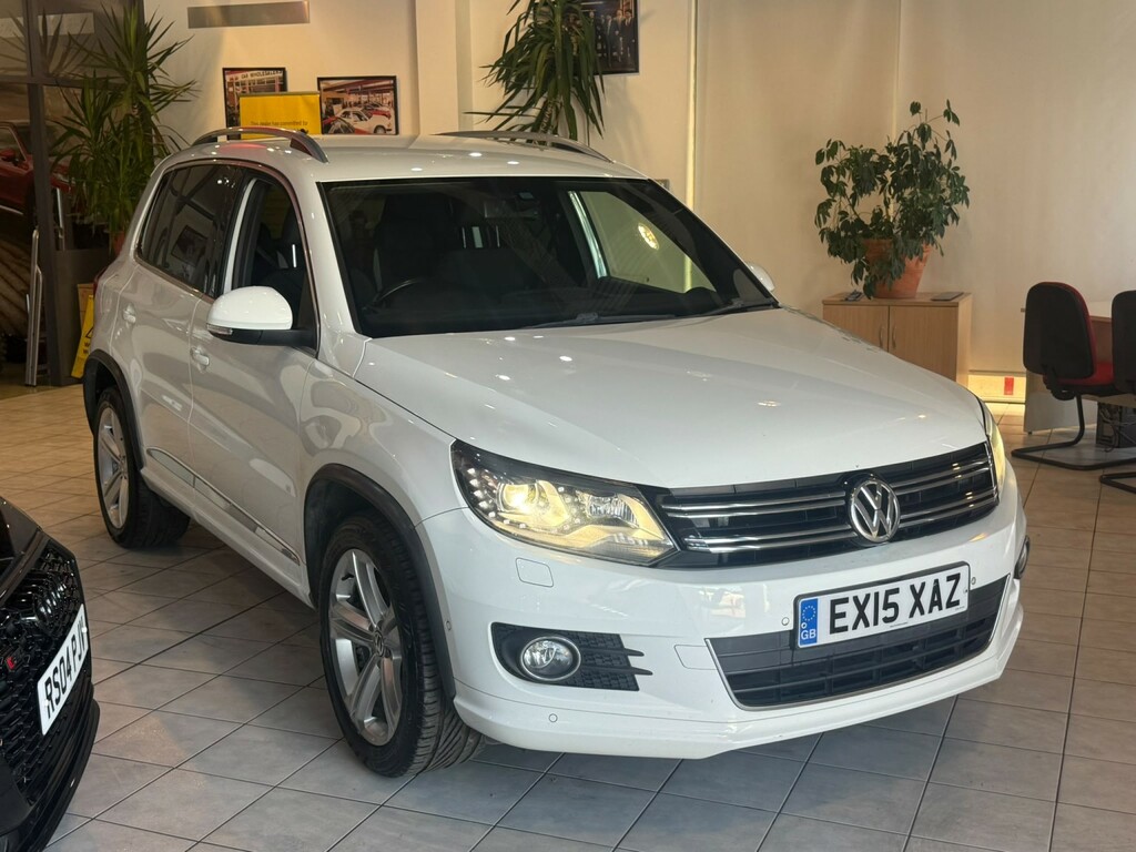 Volkswagen Tiguan 2.0 Tdi Bluemotion Tech R-line EX15XAZ White #2
