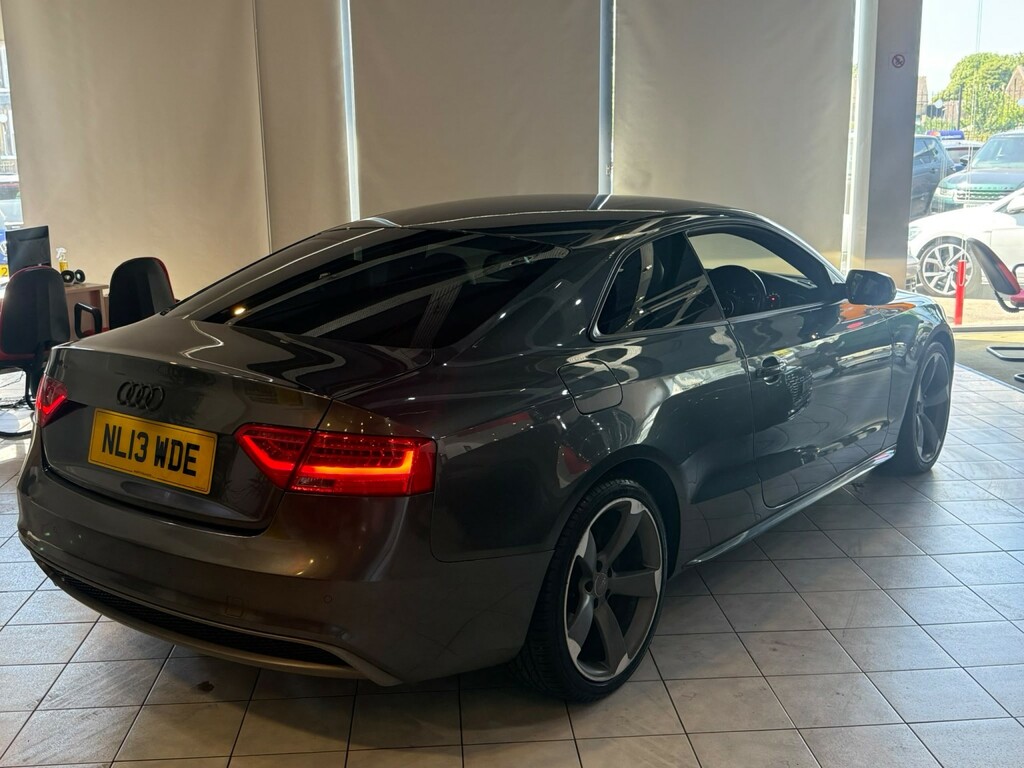 Audi A5 Black Edition Black #8