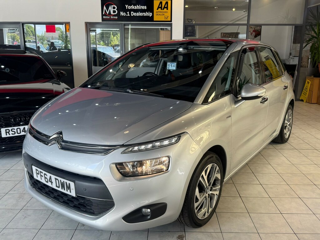 Citroen C4 Picasso Mpv 1.6 E-hdi Exclusive Mb 201464 Silver #5