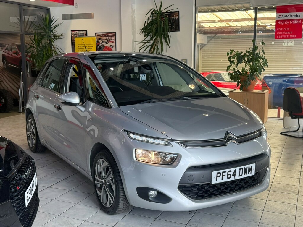 Citroen C4 Picasso Mpv 1.6 E-hdi Exclusive Mb 201464 Silver #2