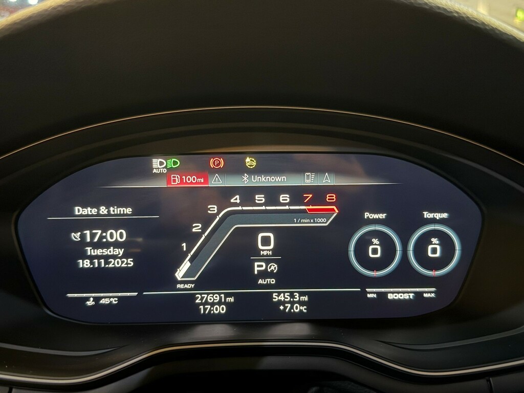 Audi RS4 Avant Rs 4 Avant Carbon Black 450 Ps Tiptronic Blue #23
