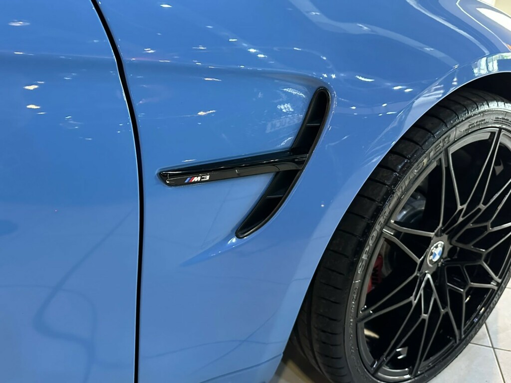 BMW M3 Saloon 3.0 Biturbo Competition Dct Euro 6 Ss Blue #14