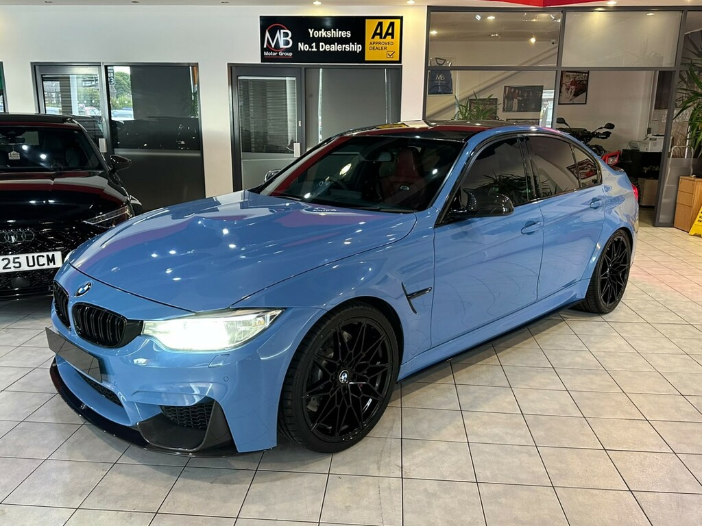 BMW M3 Saloon 3.0 M3 Saloon 2016 Blue #5