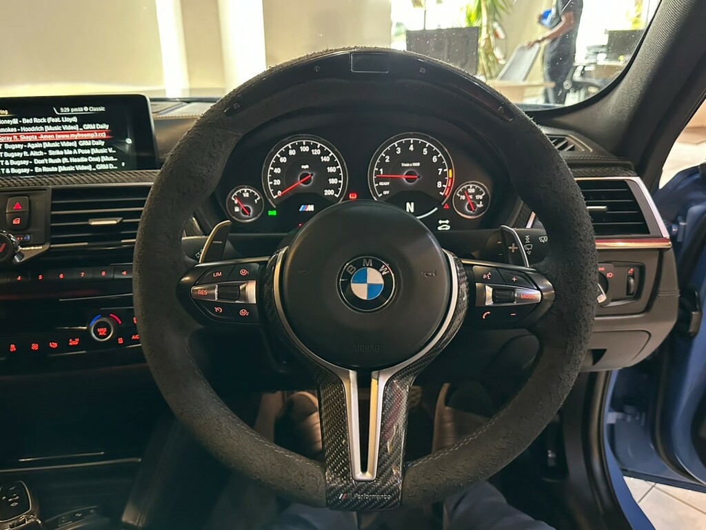 BMW M3 Saloon 3.0 Biturbo Competition Dct Euro 6 Ss Blue #21