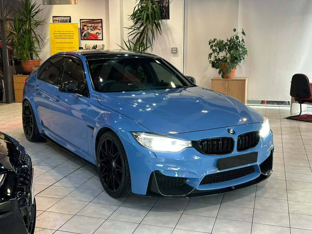 BMW M3 Saloon 3.0 M3 Saloon 2016 Blue #2