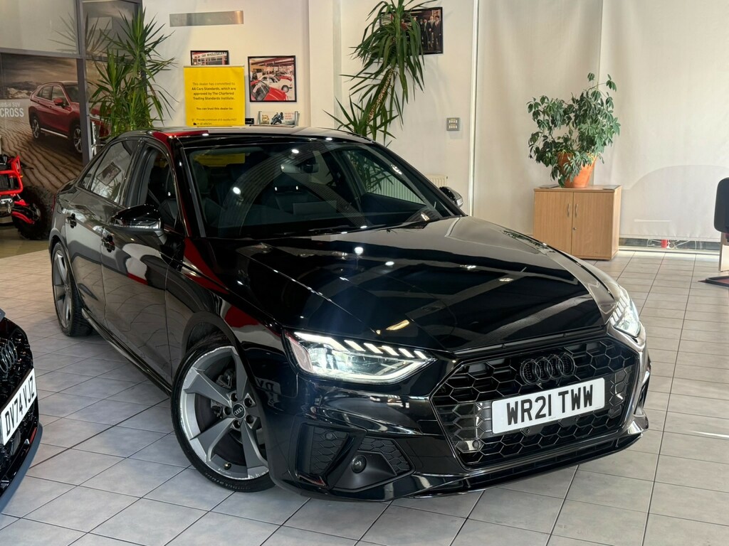 Audi A4 Saloon 2.0 Tdi 35 Black Edition 2021 Black