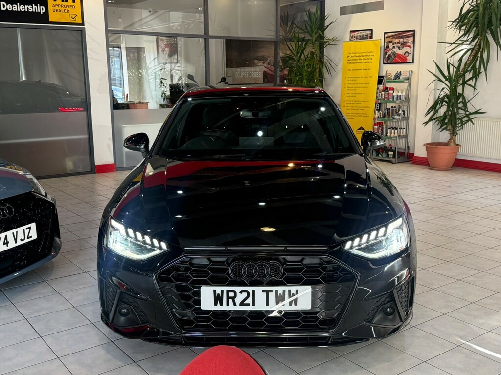 Audi A4 Saloon 2.0 Tdi 35 Black Edition 2021 Black #4