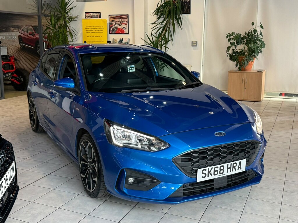 Ford Focus Hatchback 1.5 Ecoblue St-line X 2018 Blue #2
