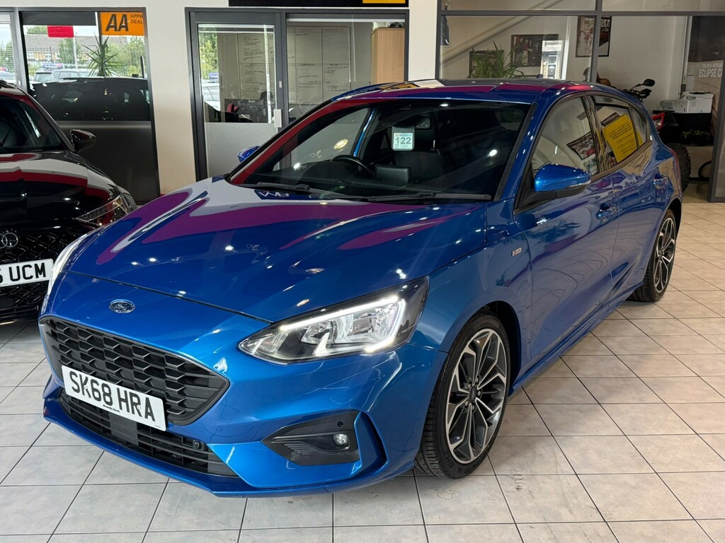Ford Focus Hatchback 1.5 Ecoblue St-line X 2018 Blue #4