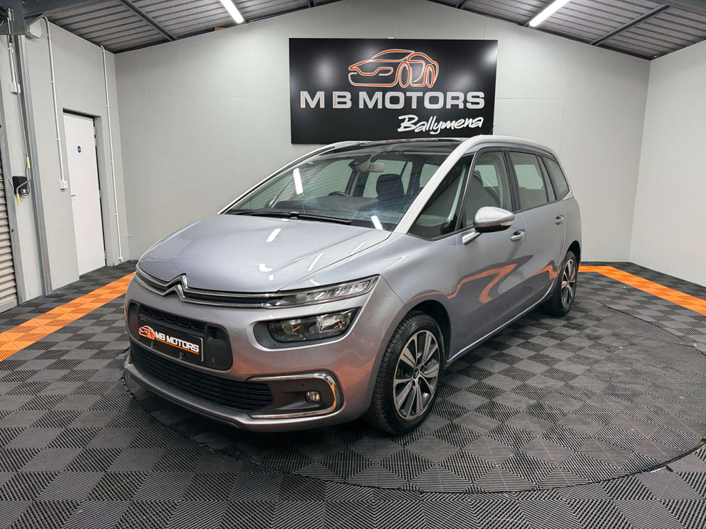 Citroen Grand C4 Picasso Bluehdi Feel Mpv Euro 6 Ss HV66DVK Grey #3