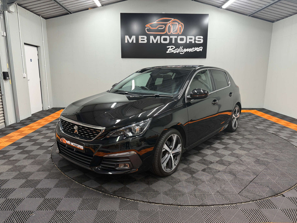 Peugeot 308 Gt Line Puretech Ss Black #3