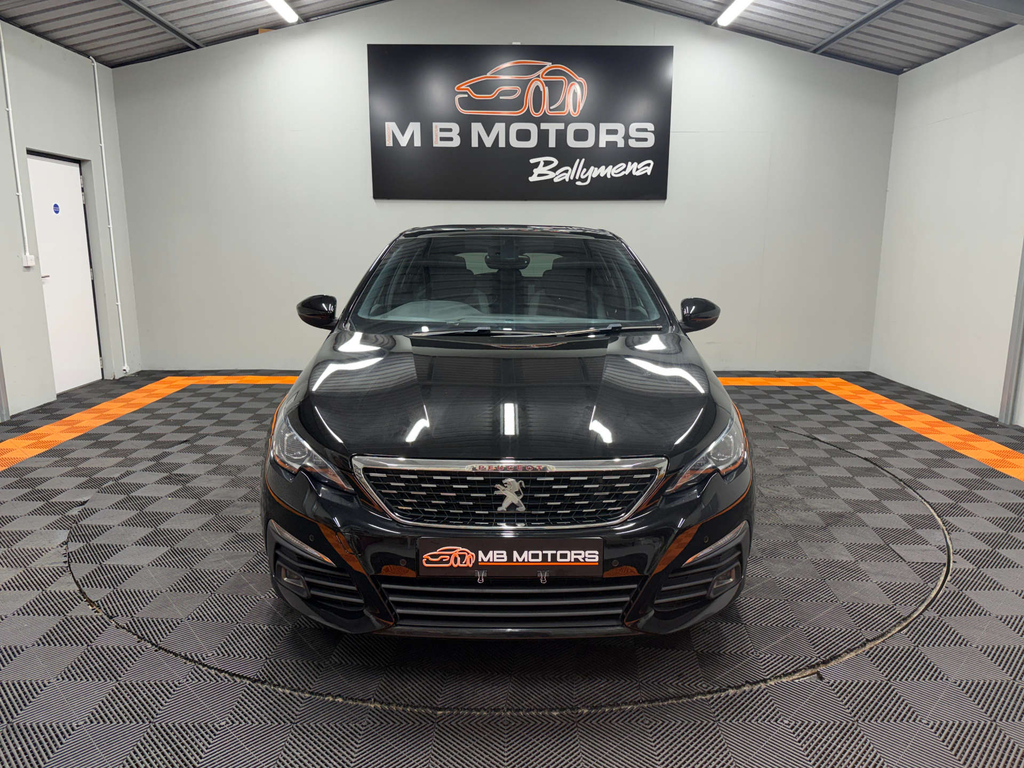 Peugeot 308 Gt Line Puretech Ss Black #2