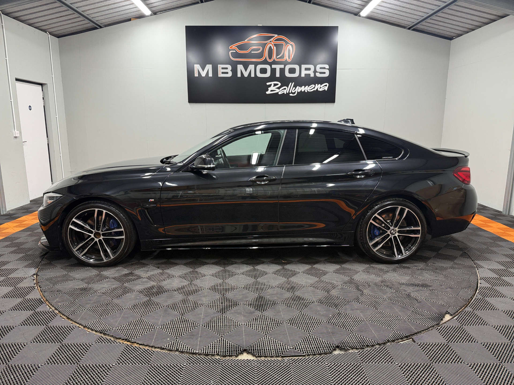 BMW 4 Series Gran Coupe Gran Coupe M Sport LA19CPO Black #4