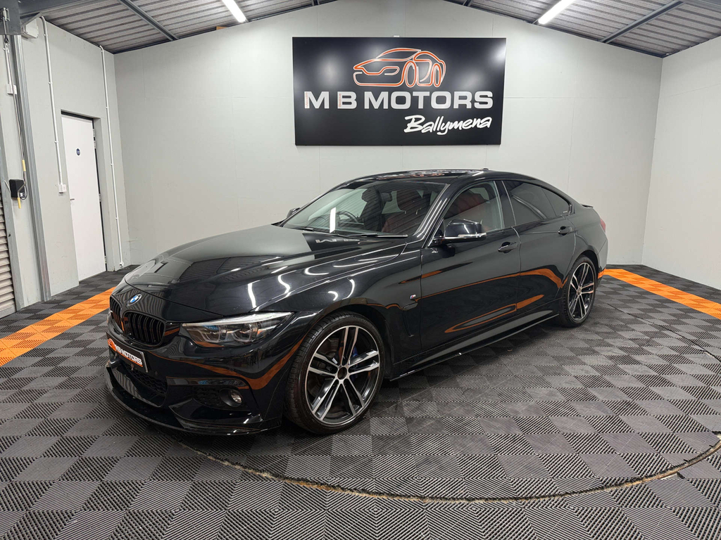BMW 4 Series Gran Coupe Gran Coupe M Sport LA19CPO Black #3