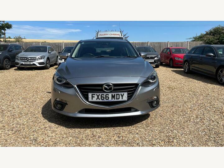 Mazda 3 2.0 Skyactiv-g Se-l Nav Euro 5 Ss Silver
