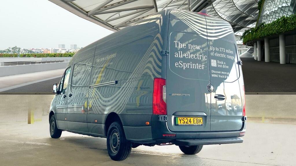 Mercedes-Benz eSprinter 420 113Kwh Select Panel Van Rwd Grey #2