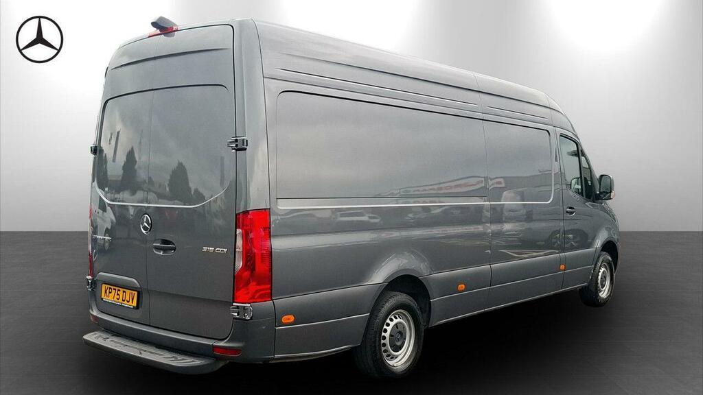 Mercedes-Benz Sprinter 2L 2.0 315 Cdi Select Panel Van G-troni Silver #8
