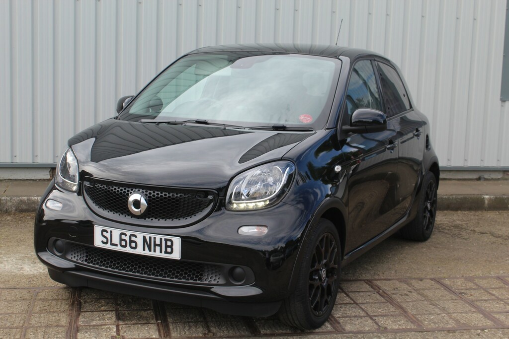 Smart Forfour Hatchback 1.0 Edition Black 2016 Black #5