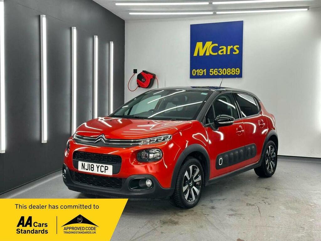 Citroen C3 Hatchback 1.2 Puretech Flair Euro 6 Ss 201 Orange