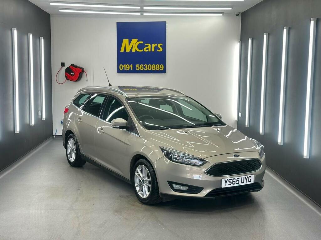 Ford Focus Estate 1.6 Zetec Powershift Euro 6 201565 YS65UYG Silver #3